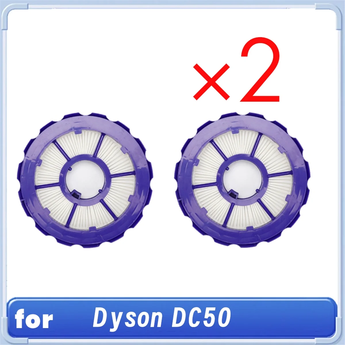 

2 Pcs Replacement Pre Filter for Dyson DC50 965080-01 Vacuum Cleaners Spare Parts