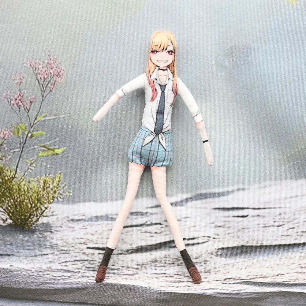 ตุ๊กตาคอสเพลย์ Marin Kitagawa จากอนิเมะ My Dress-Up Darling ตุ๊กตาผ้าฝ้ายนุ่ม รูปทรงเพรียวบาง บิดงอได้ เหมาะสำหรับตกแต่งห้อง