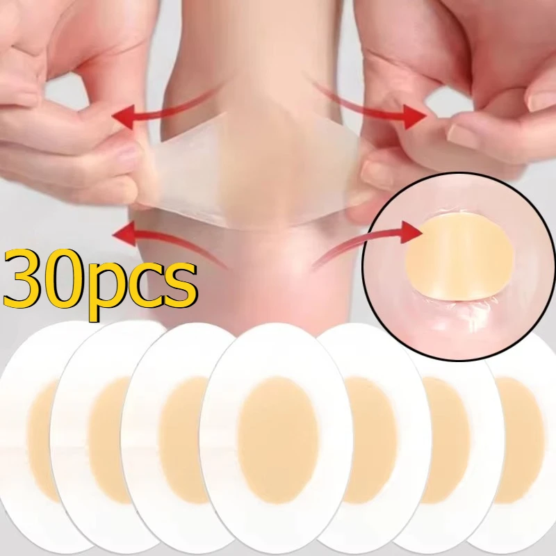 

30pcs Gel Grip Heel Protector Adhesive Foot Patches Blister Pads Heel Liner Shoes Stickers Pain Relief Plaster Foot Care Cushion
