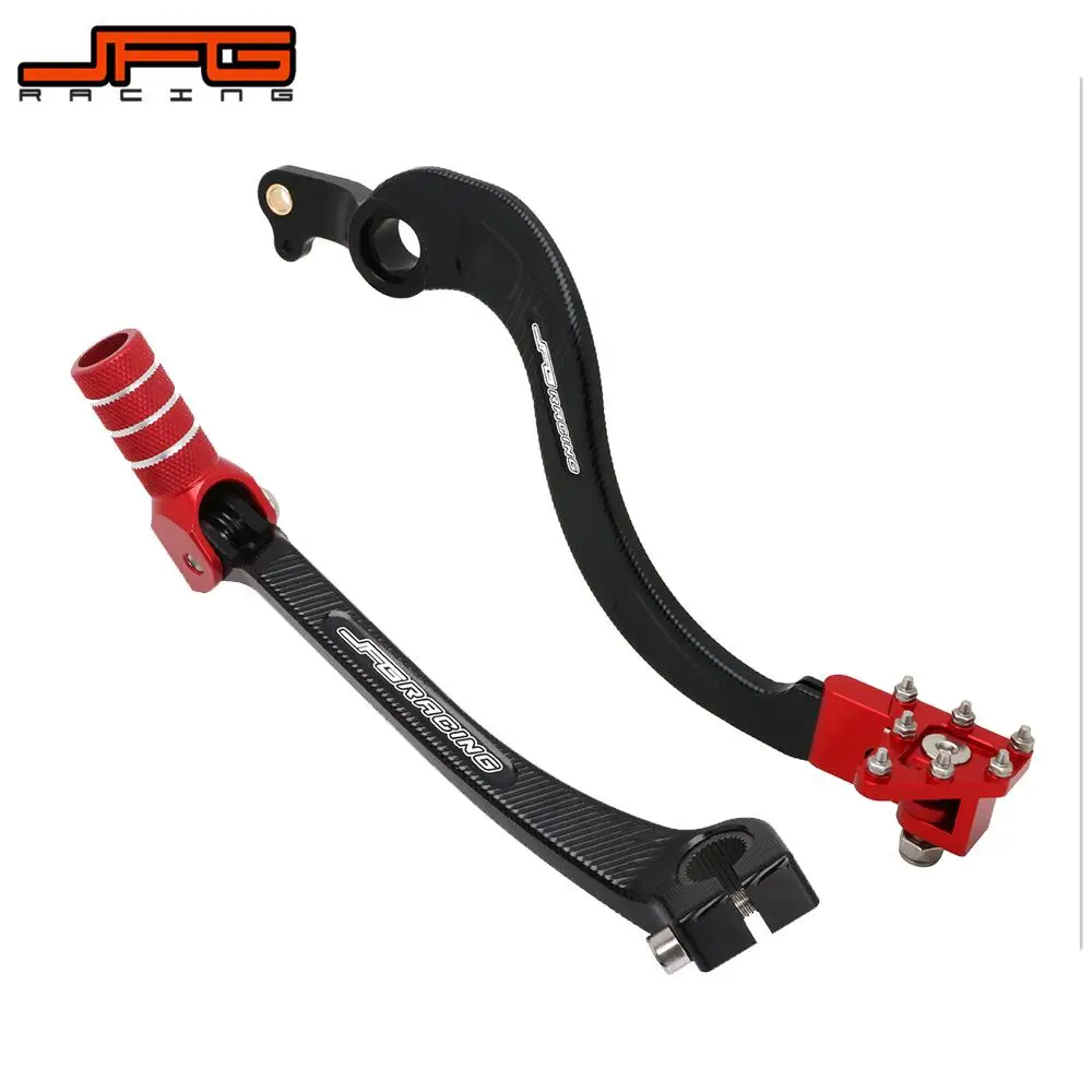 Motorcycle CNC Shifter Shift Pedal Rear Foot Brake Pedal Lever For Honda CRF250R CRF450R CRF450RX CRF250RX CRF 250 450 R RX