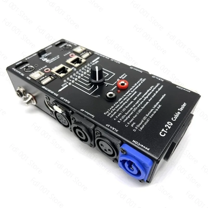 CT20 Multi-Function Audio XLN Signal Audio Battery Line Measuring Instrument HDMI Line Measuring Tool