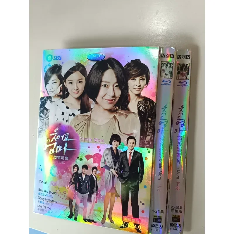 Korean Drama Moms Smile Full Version 8 Disc Pack Bilingual with Subtitles