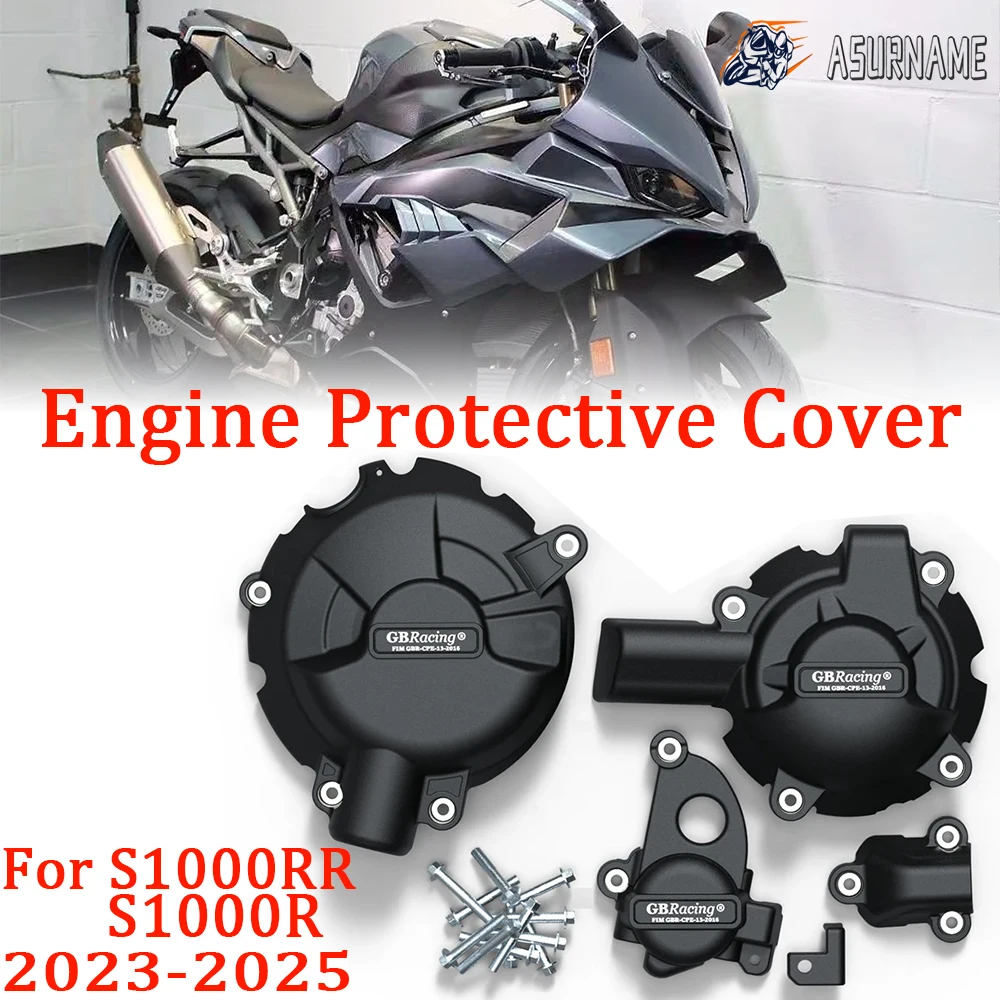 

2025 New S1000RR For BMW S1000RR S1000R 2023-2024 Motorcycle Accessories Engine Cover Sets Bonnet Protector Engine Cover