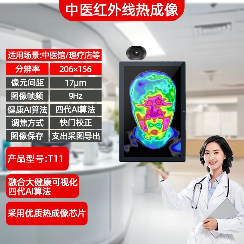 Comparative symptom analysis of AI report of TCM sub-health thermal imaging detector