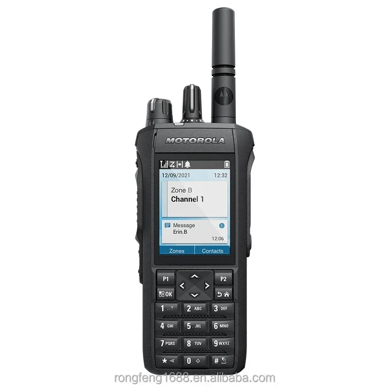 UHF VHF Portable Two-Way Radio MOTOTRBO R7 Digital DMR Walkie Talkie GPS with AES256 Encryption for   R7