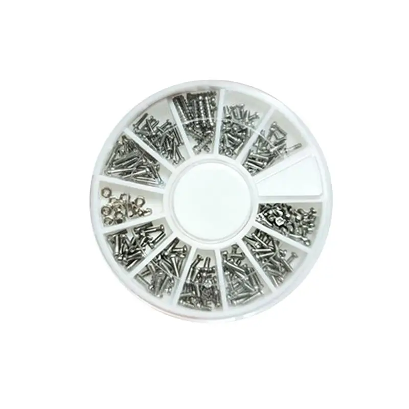 1 Set Brillenreparatur-Set mit Schrauben, Brillenreparaturwerkzeug, Brillenschlüssel, Mini-Schraubendreher, Befestigungsteile, Kunststoff-Ersatzteile – Detail 5
