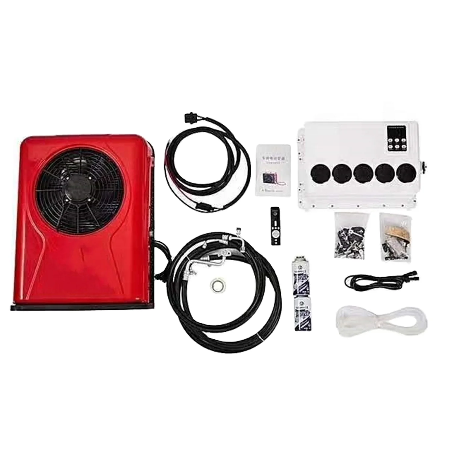 

Заводской портативный электрический грузовик 24 В постоянного тока, новый кондиционер переменного тока 12 В для экскаваторов и строительных машин