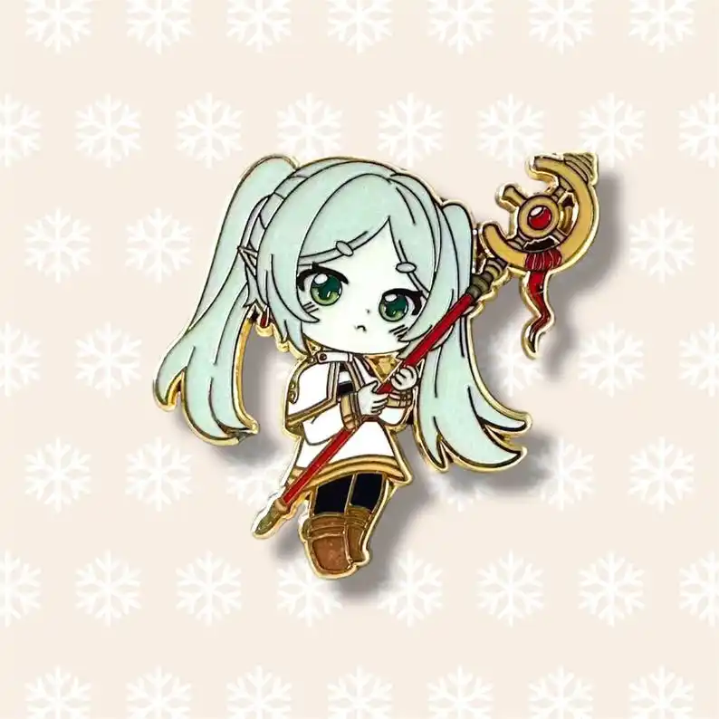 Frieren hard Enamel Pin |Beyond Journey's End
