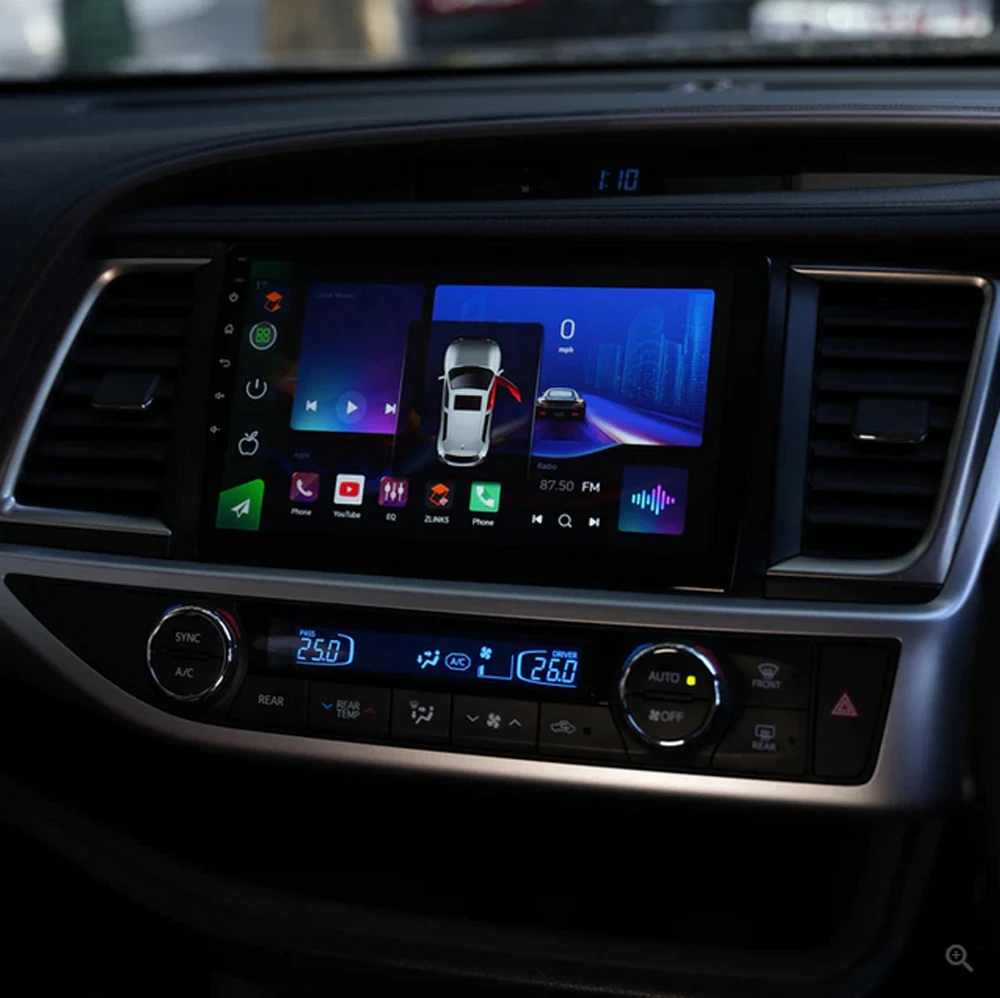 

HD мультимедиа для Toyota Highlander 2015-2019 автомобильное стерео радио Android видео GPS Carplay 4G