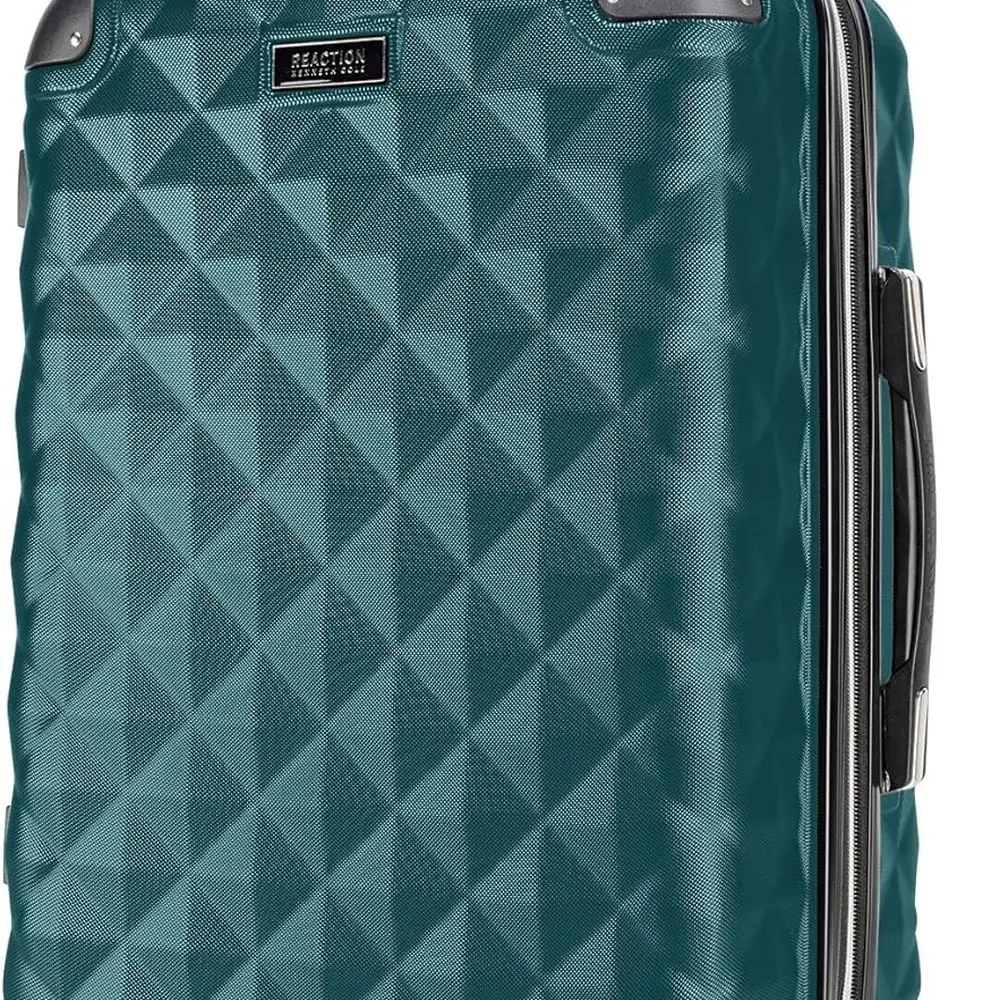 

Kenneth Cole REACTION Diamond Tower 20 Expandable Hardside Spinner Luggage, Deep Teal