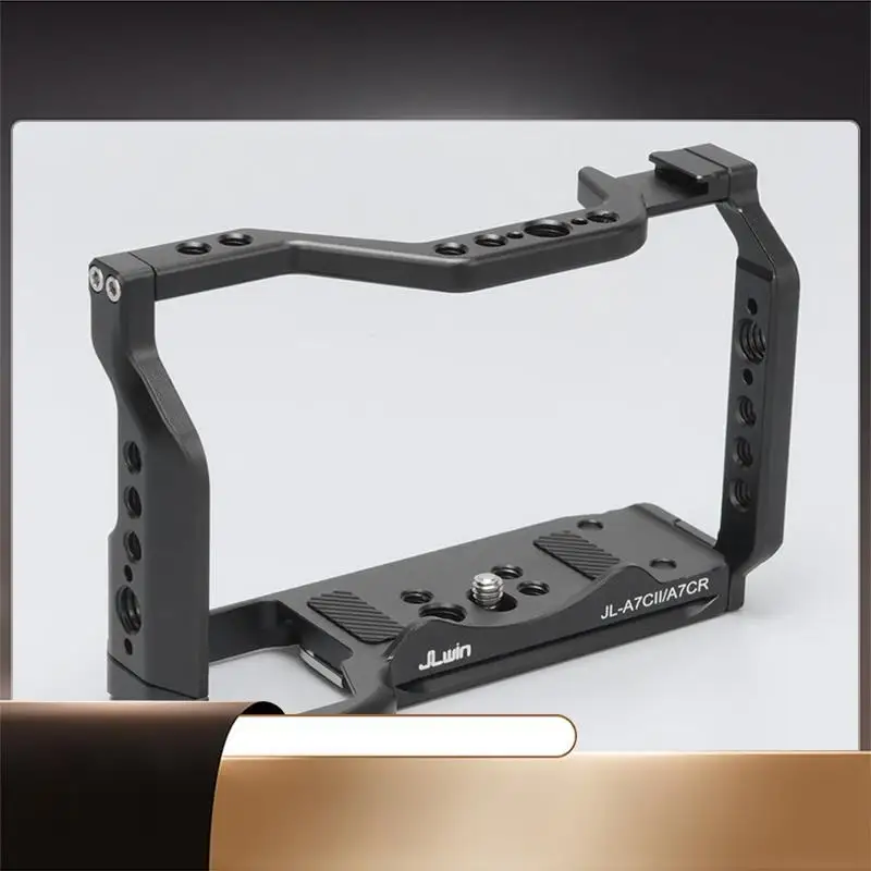 

Клетка для камеры Jlwin для Sony A7CII A7CR A7C2, расширительная рамка для камеры, одинарная клетка для вертикальной съемки-X64A