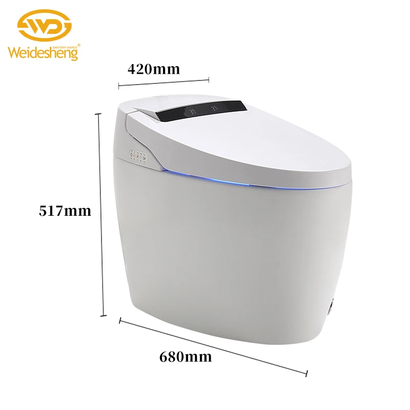 Nowoczesne elektroniczne elementy sanitarnieścienny Nowoczesne ekonomiczne toalety inteligentne toalety w niskiej cenie