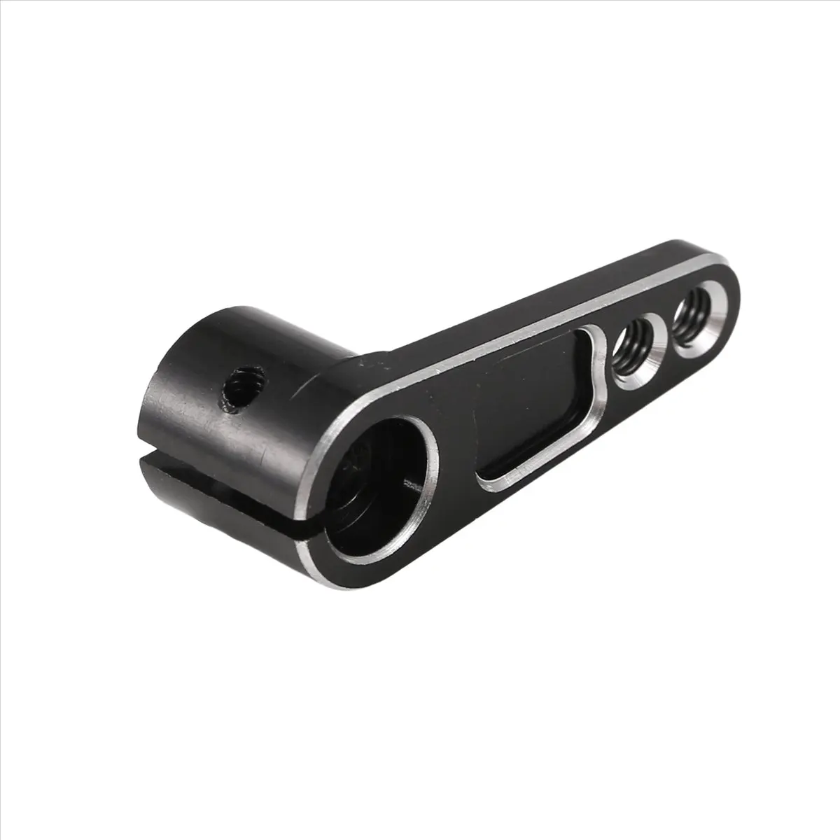 ABXY Cnc Aluminum 25T Servo Horn Steering Arms for TRX4 RC Crawler Truck,Black - view 6
