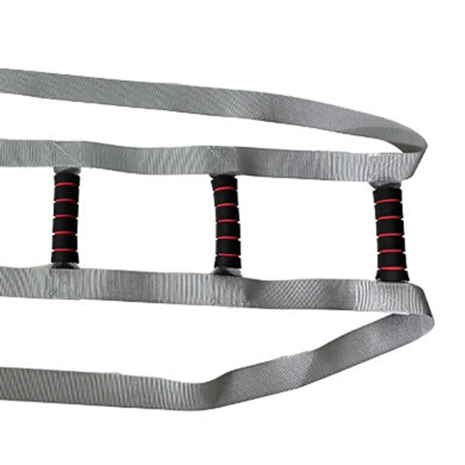 Sit Up Hoist Bed Ladder Assist Strap Durable Nylon Webbing Nonslip Grip Portable Support Aid for King Twin Bed Frames