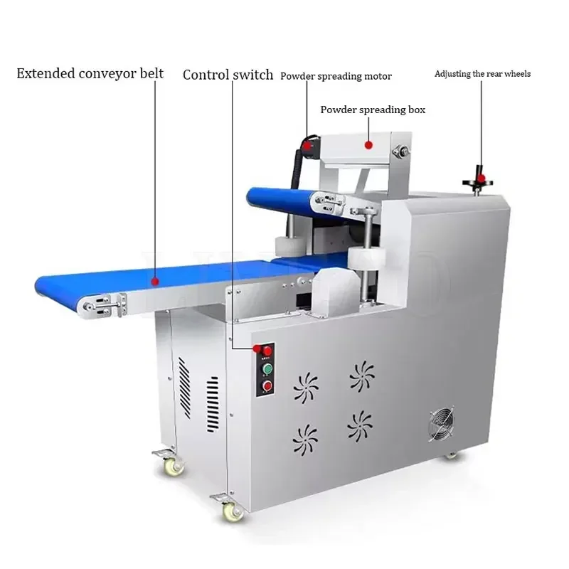 Automatic Electric Commercial Croissant Pizza Bread Dough Press Dough Roller Sheeter Machine For Home Use