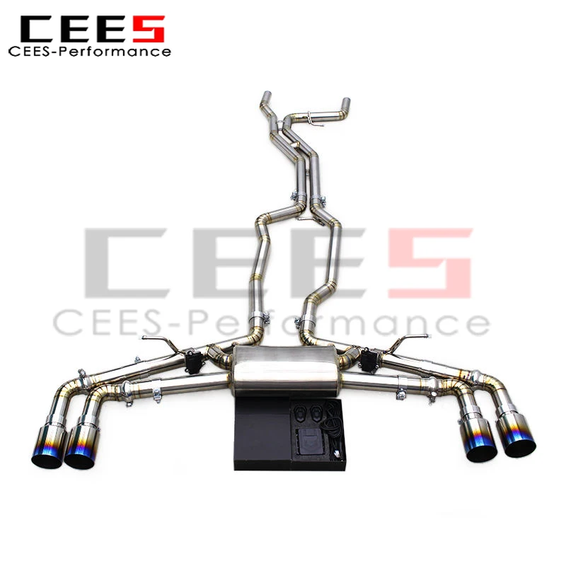

CEES Valvetronic Catback Exhaust for PORSCHE Cayenne 958 3.6L 2011-2017 High Performance Exhaust System With Remote Control Key