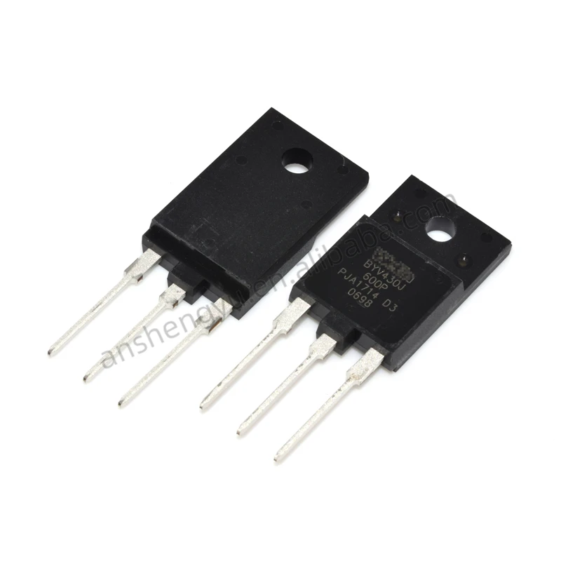 

5PCS BYV430J-600P 53Ns 600V 30A TO-3P Diodes Fast Recovery Rectifiers