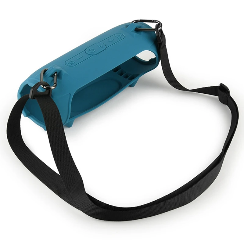 Silicone Cover Case For JBL Charge 5 Portable Bluetooth Speaker, Soft Skin Sleeve For JBL Charge5 Speaker Accessories