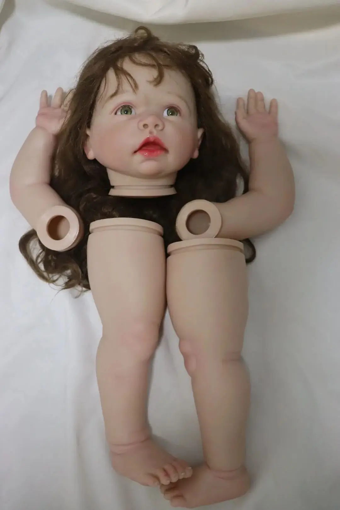 FBBD Customized Limited Supply 70cm Reborn Baby Tippi With Hand-Rooted Hair  Painted Kit Real Photos By Artist