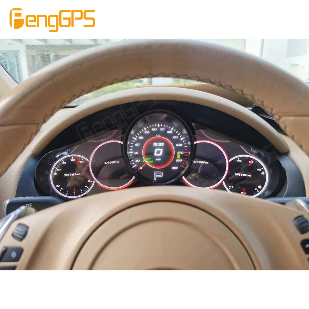 LCD Digital Cluster instrument for Porsche Cayenne Panamera Macan 718 Caman 10-19 Virtual Cockpit speedometer display Dashboard