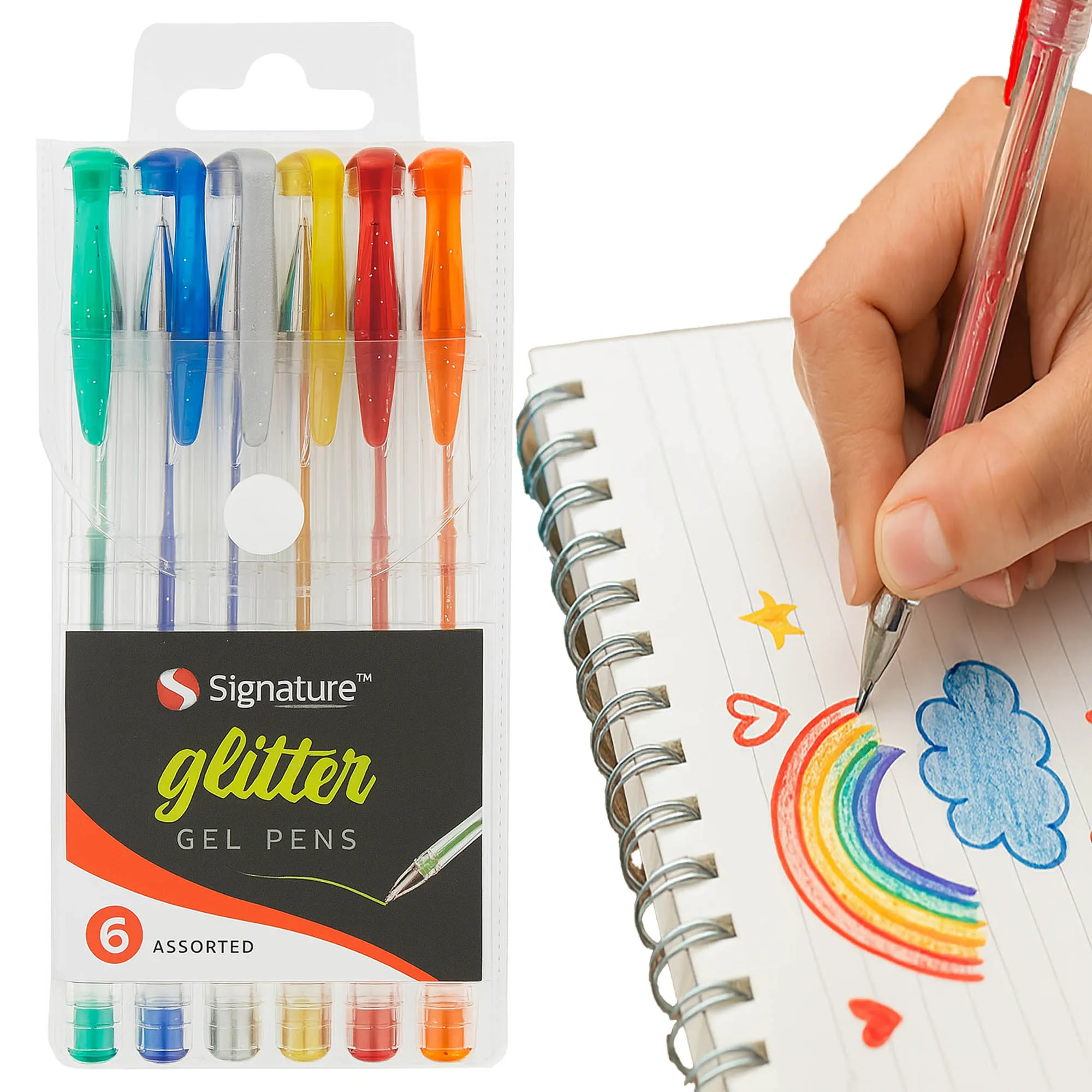Set glitterschrijfpennen Tekening Creatieve gelpennen Kleuren Schetsen School Permanente bijdrage