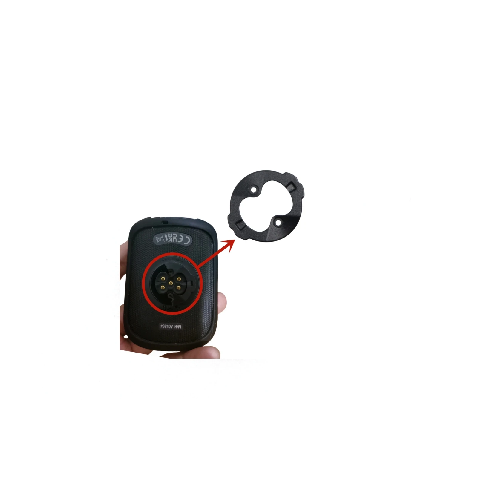 

Aluminum alloy code watch battery back cover ear fracture repair part suitable for Garmin 840 540 accessories