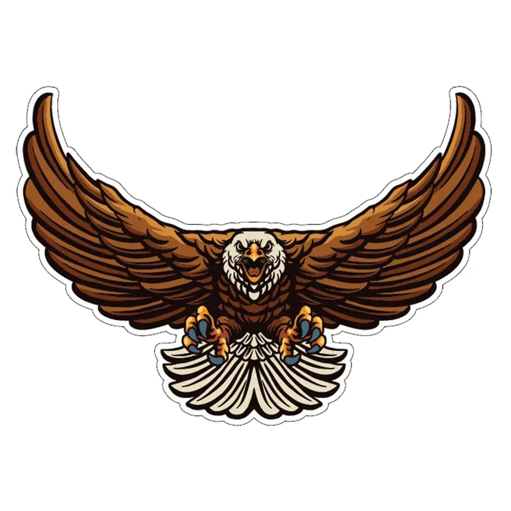 

Hаклейка на авто Орел Eagle Waterproof Vinyl Car Sticker for Bumper, Window, Truck, Laptop, Durable Decal
