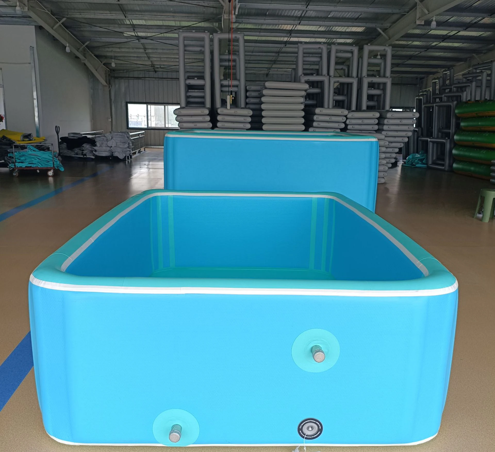 Piscina Inflable Portátil de PVC, Nueva y Popular, de Alta Calidad, con Tecnología Drop Stitch, para Exteriores