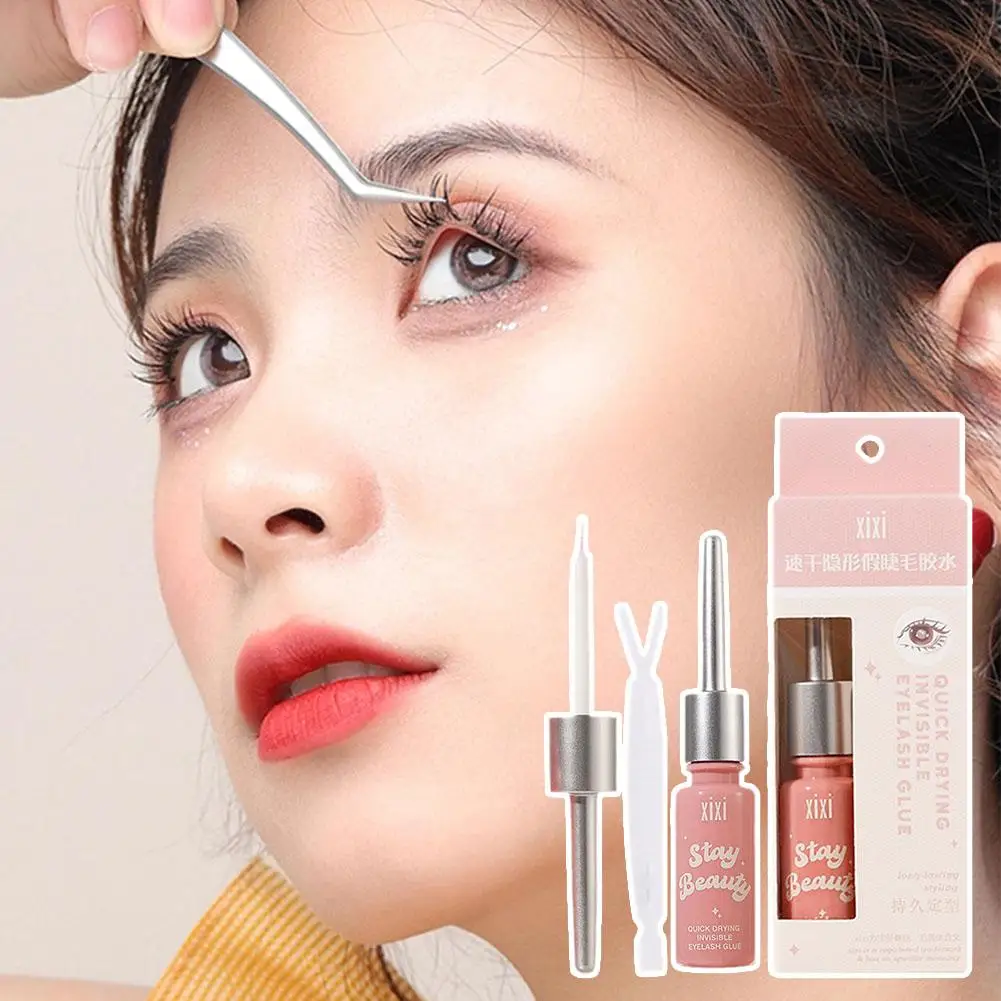 Colla per ciglia forte Impermeabile Ad asciugatura rapida Estensione ciglia finte Trucco di bellezza 12ML Strumenti per trucco ciglia a lunga durata