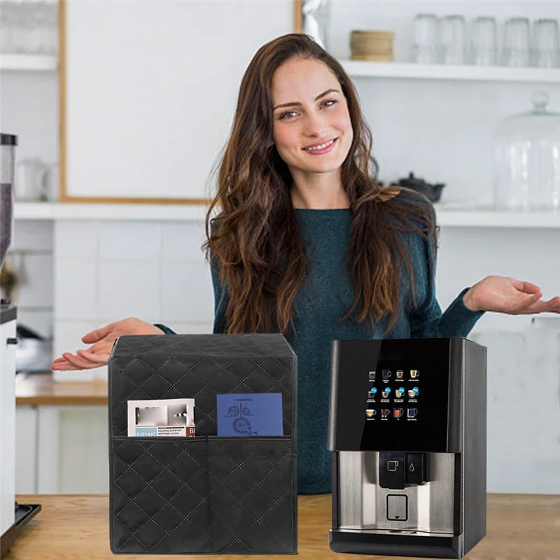 

Coffee Machine Cover Smart Coffee Machine Cover Small Appliance Storage Espresso Machine Cover SQ