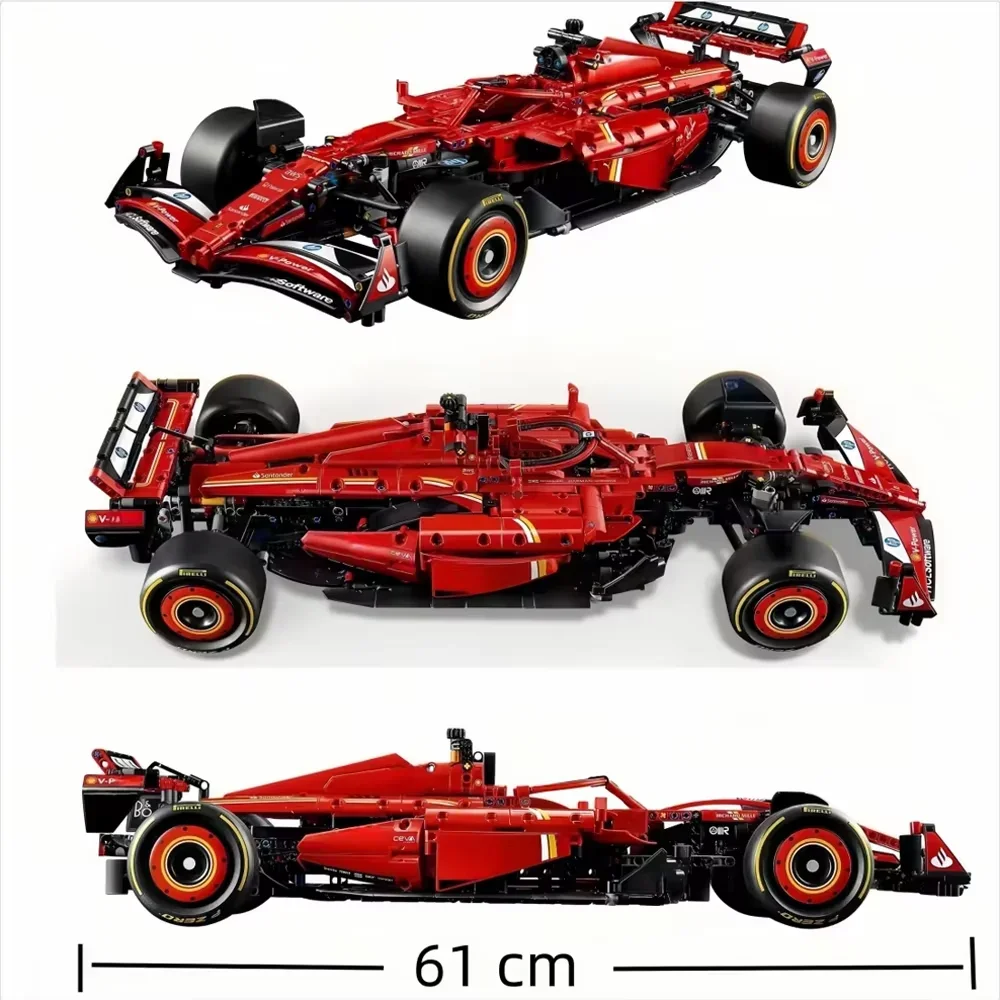 التقنية RB20 SF24 455/1361/1432/1639/1642 قطعة F1 سباق السيارات أداء اللبنات الرياضة سيارة MOC نموذج الكبار أطقم دمى هدايا