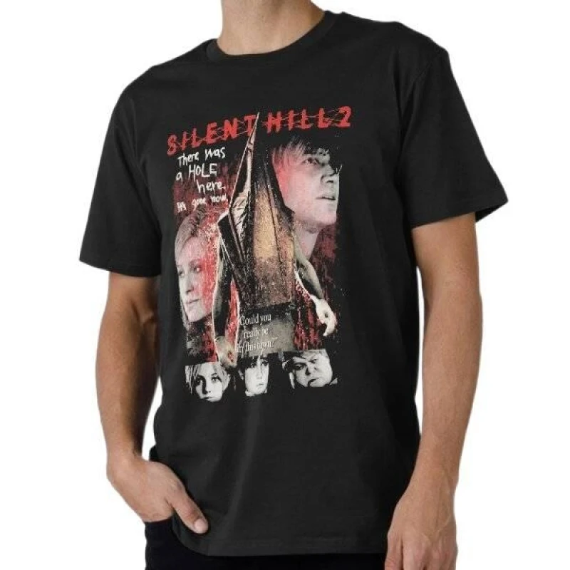 

0428 Silent Hill F Horror Graphic Tee Unisex Short Sleeve Gift t Shirt 100% cotton printed Clothes All size top S-6XL