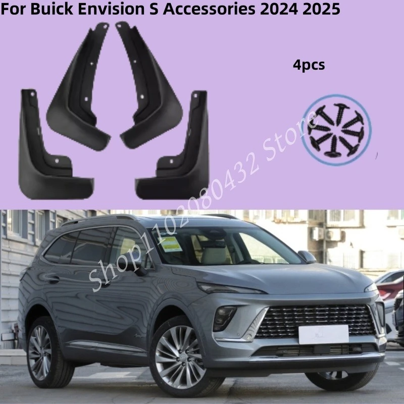 

Car Mud Flaps For Buick Envision S Accessories 2024 2025 Auto Mudguards Splash Guard Front Rear Fenders Car Mudflaps Accessories