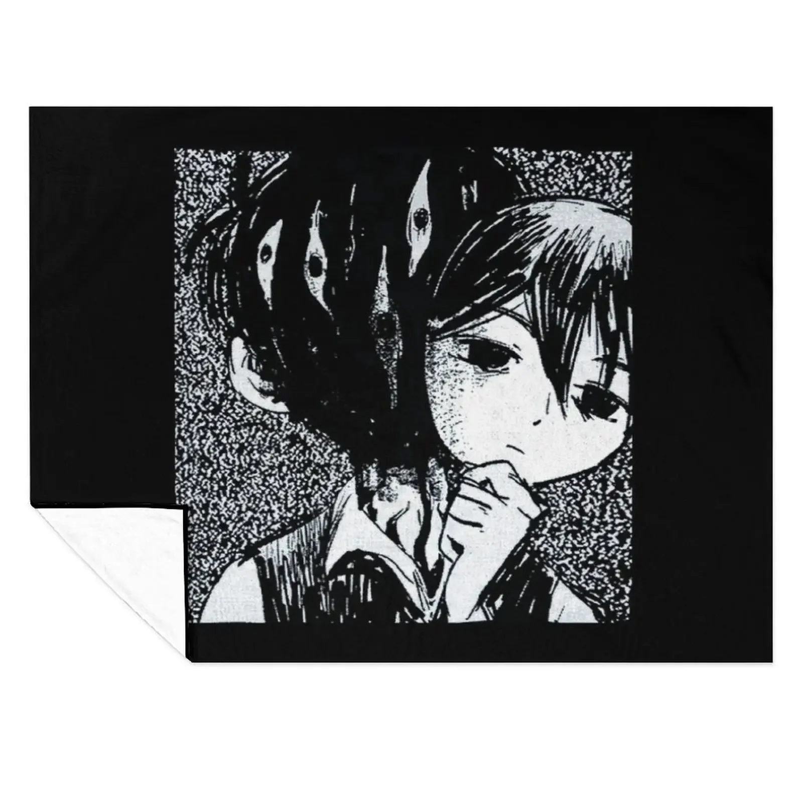 

omori Throw Blanket Flannel Fabric Decorative Throw Luxury Warm Blankets