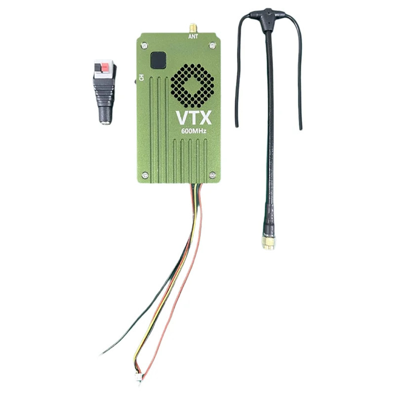 

High Power 8W VTX 600Mhz Video Transmitter Long Range Signal Transmission For RC For FPV Drone