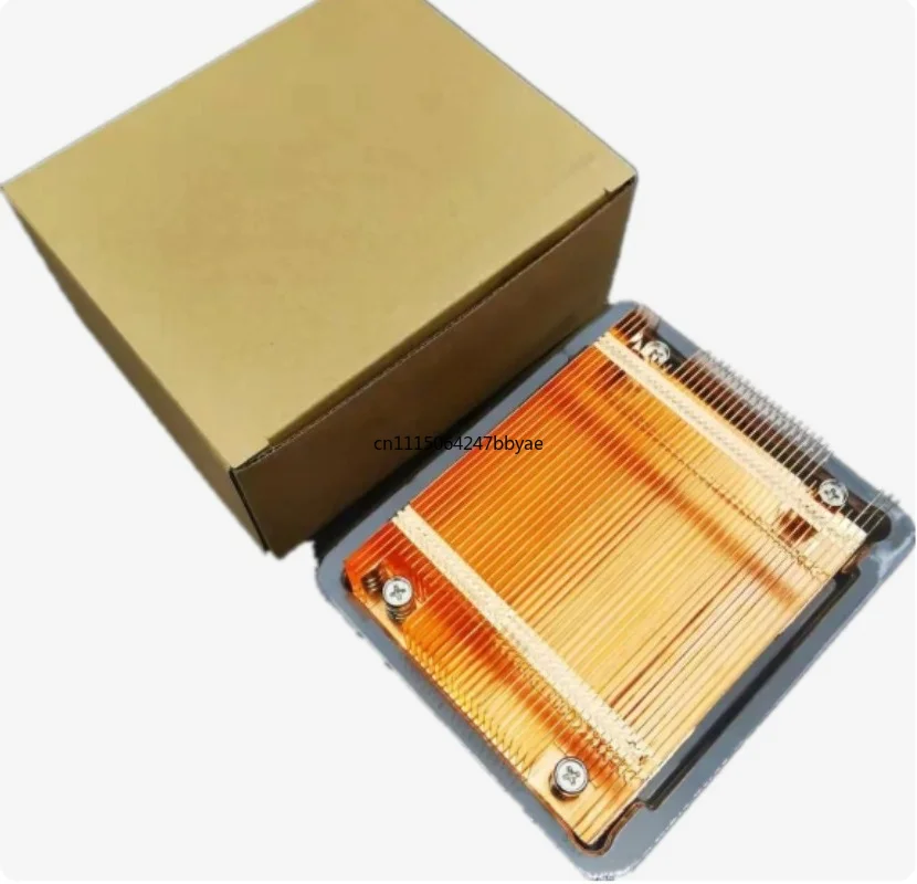 For X79 X99 X299 LGA2011‑3 LGA2066 Server Cooling T318 1U Pure Copper Vapor Chamber CPU Cooler Low‑Profile Radiator