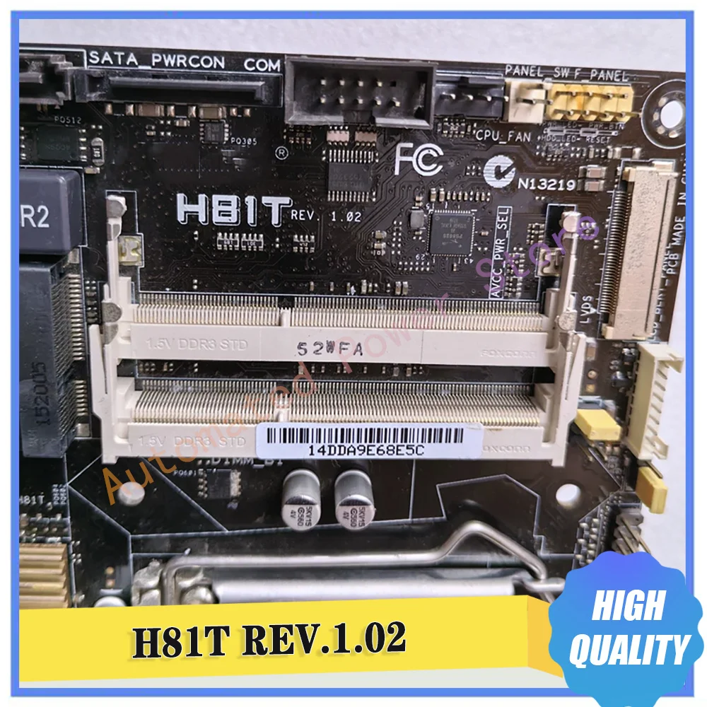 H81T REV 1.02 17*17cm Motherboard Fully Tested Fast Ship