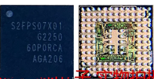 S2FPS05A01 S2FPS05C01 S2FPS06X01 S2FPS07X01 Power supply IC 22T3R3B3 RW LS 22U32J NFC Chip TAK2 C89 display