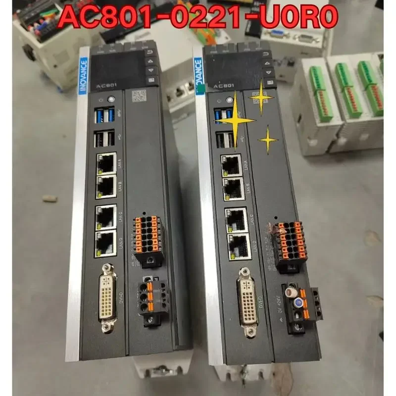 

Second-hand slightly used AC801-0221-U0R0 motion controller function test is normal