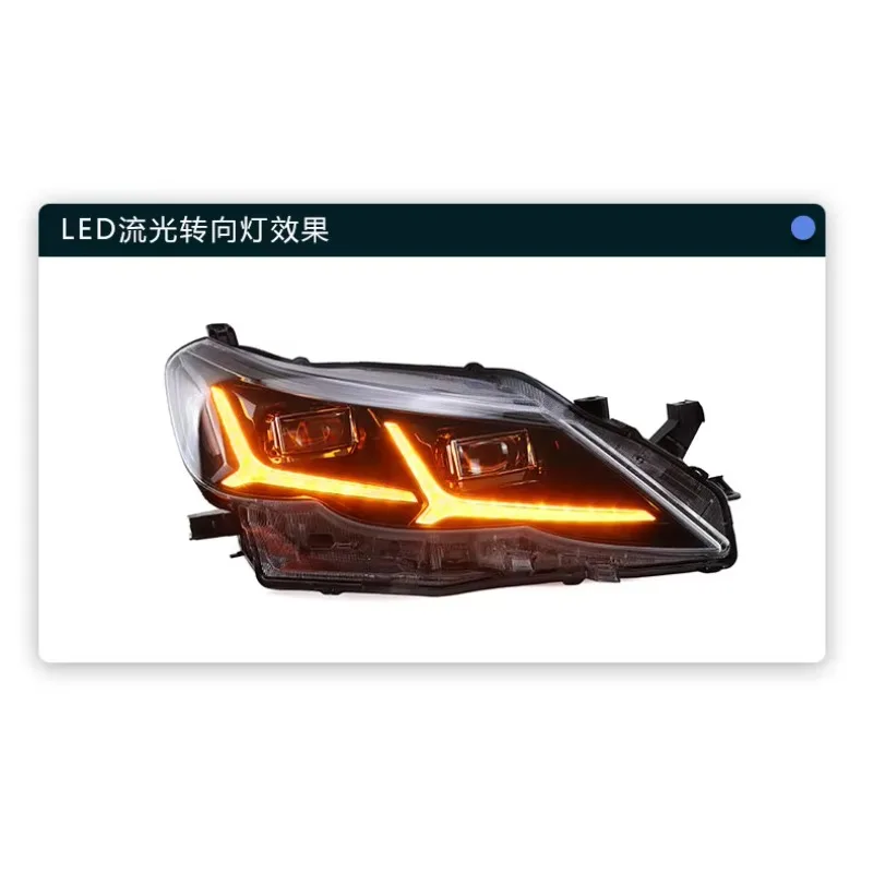 X Wholesales Manufacture LED Car Lamp New Design For 2011 2012 2013 Toyota Reiz Headlight Assembly Car Accessories