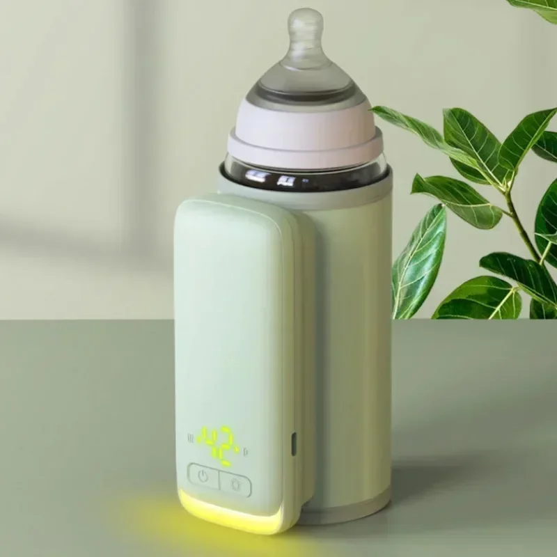 Rechargeable Bottle Warmer Milk Water Warmer Insulated Bag Baby Nursing Bottle Heater Safe Kids Infant ForTravel Accessories