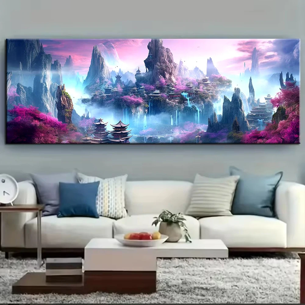 New Arrivals 5D Diamond Painting Fantastic Fairyland Scenery Picture Full Drills Diamond Rhinestone Mosaic Image Embroidery