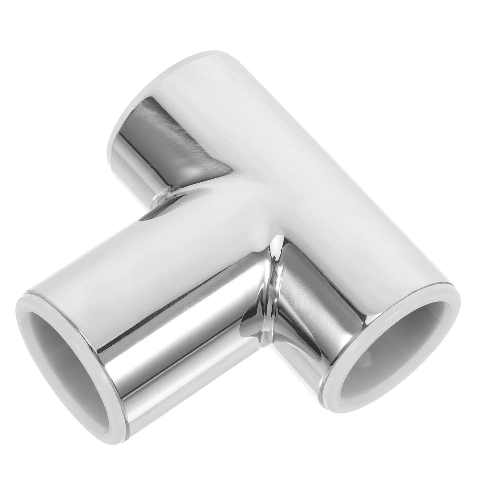 

Stainless Steel 25mm Tee Connector Bathroom Glass Door Pipe Fitting Shower Tubing Corner Joint Railings Metal Rod