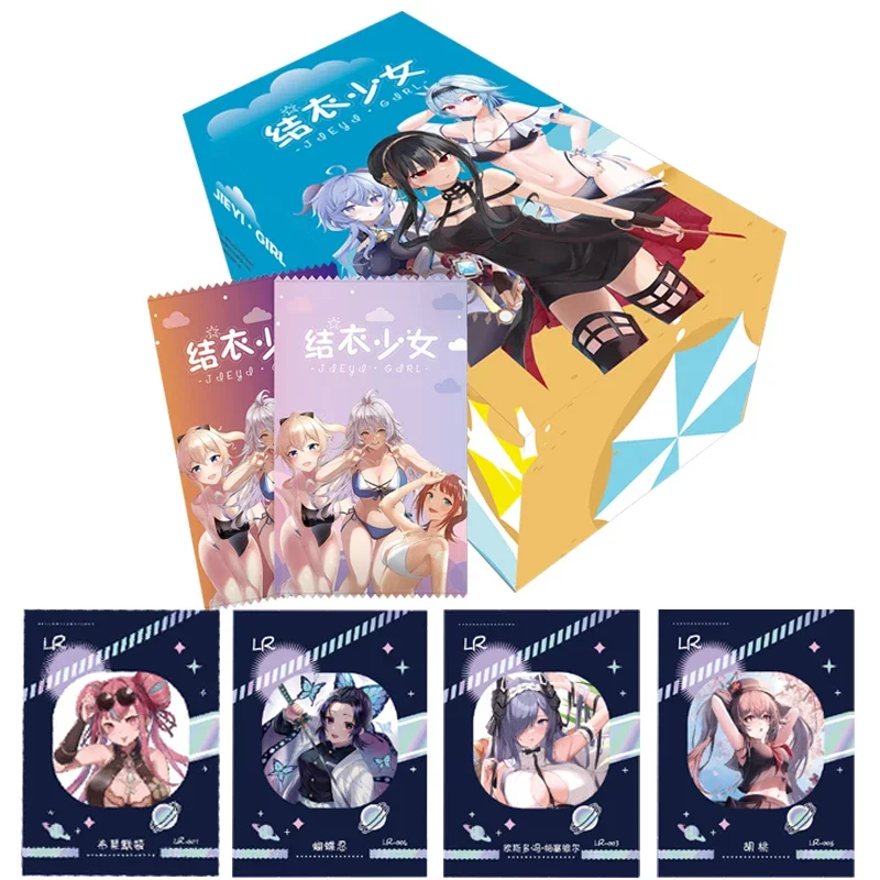 

Goddess Story Jieyi Girls Cards Booster Box Rare Full Set Anime Peripheral Character Collection Game Card Hobby Kids Xmas Gifts