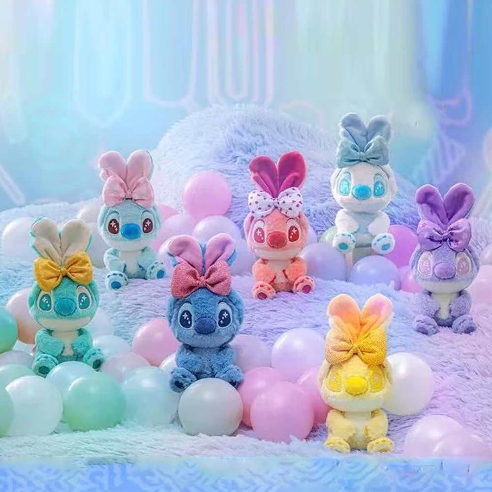 HOT new Toysdisney Stitch Candy Stitch Series Blind Box Figure Stitch Keychain Backpack Pendant Collect Customized Birthday Gift