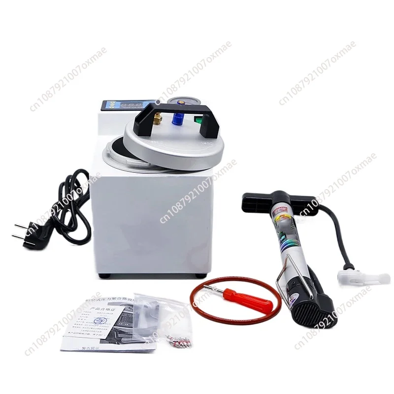 Dental laboratory automatic polymerization machine