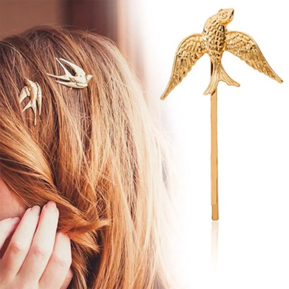 شكل حيوان أنيق لفتاة النساء غطاء الرأس دبوس الشعر مجلد الكلمات إكسسوارات الشعر #6