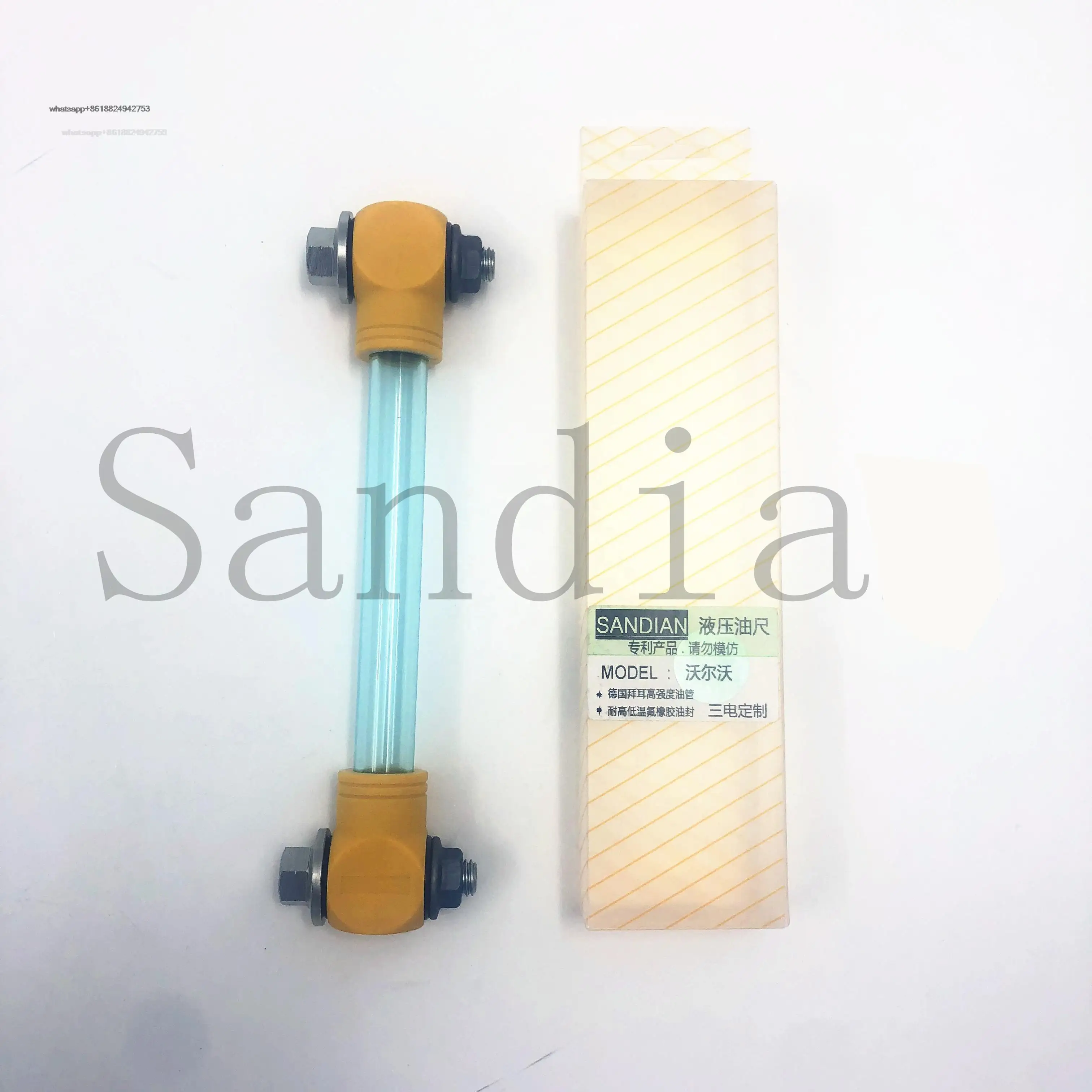 Excavator oil level dipstick for Hyundai for Volvo hydraulic level dipstick 14725906 Top quality 170mm Sandian