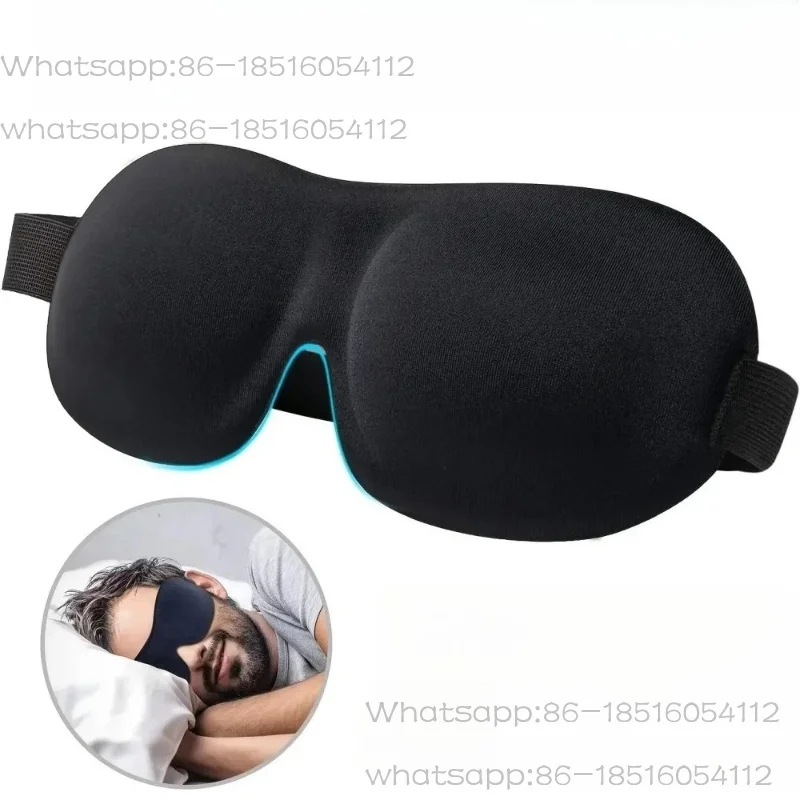 3D Sleep Mask Blindfold Sleeping Aid Soft Memory Foam Eye mask for Sleeping Travel Blockout Light Slaapmasker Eye Cover
