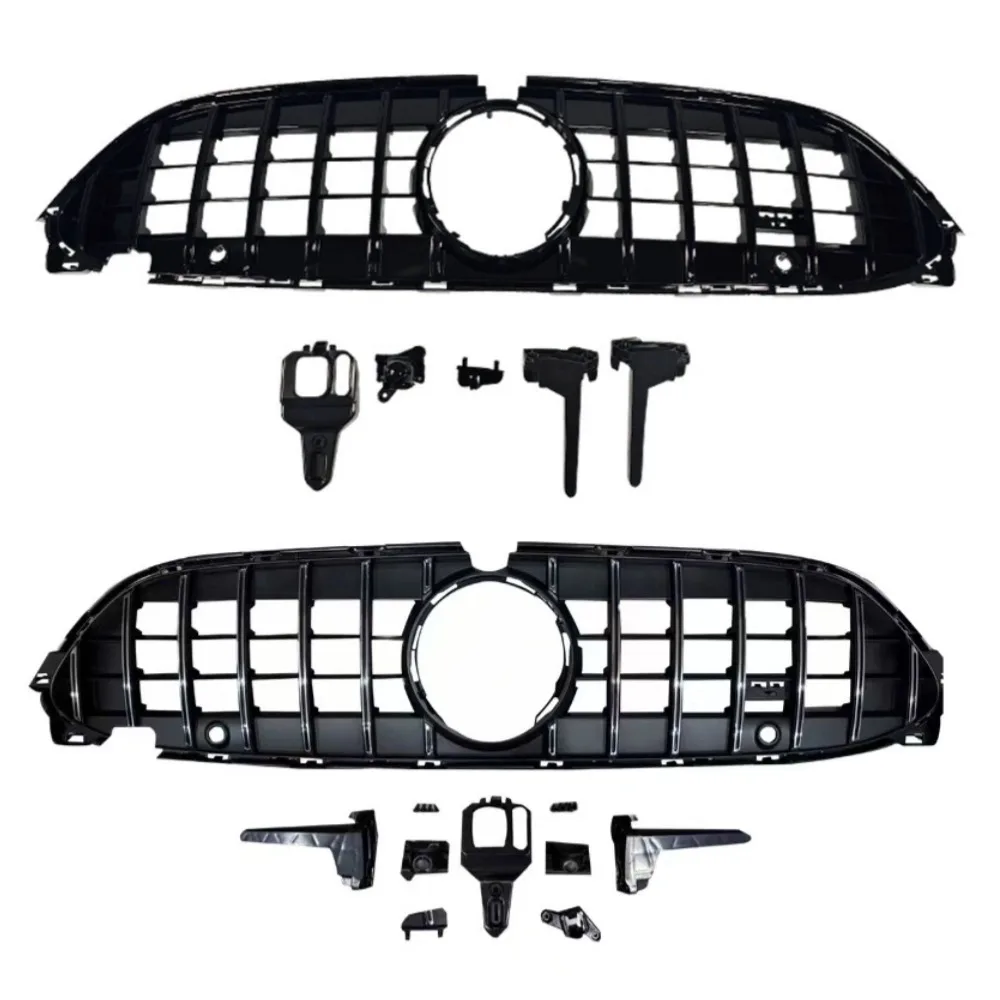 

For 2024-2026 Mercedes CLE W236 Class 300 CLE63 CLE260 Bumper Mesh Front Inlet Grille Radiator Grid Grill Trim Tuning Accessory